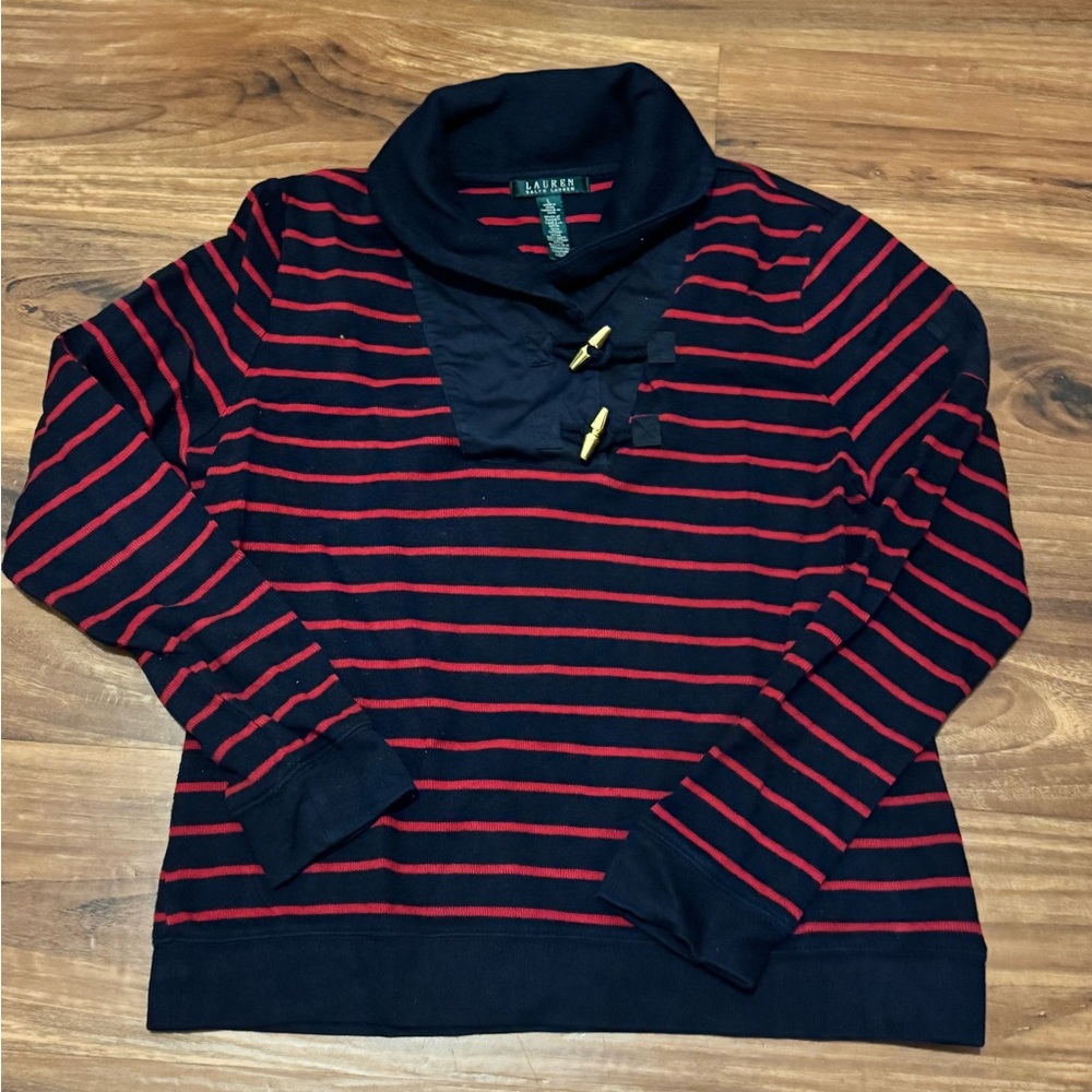 Ralph Lauren Stripped Long sleeve❤️💙